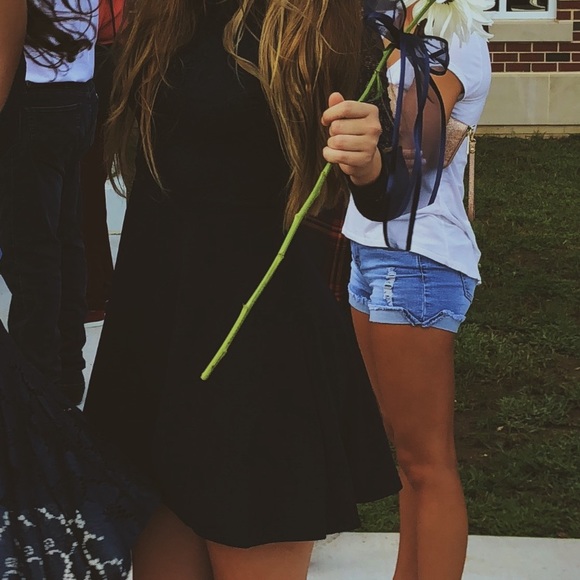 Formal Navy Long-Sleeved Dress (Jodi Khristopher) - Picture 7 of 8